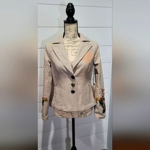 NWT-LOVE STITCH JACKET
